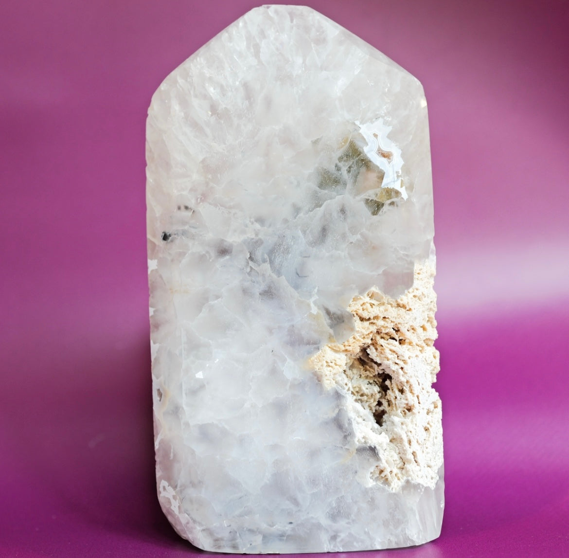 Large Tinted Druzy Agate - Crystal