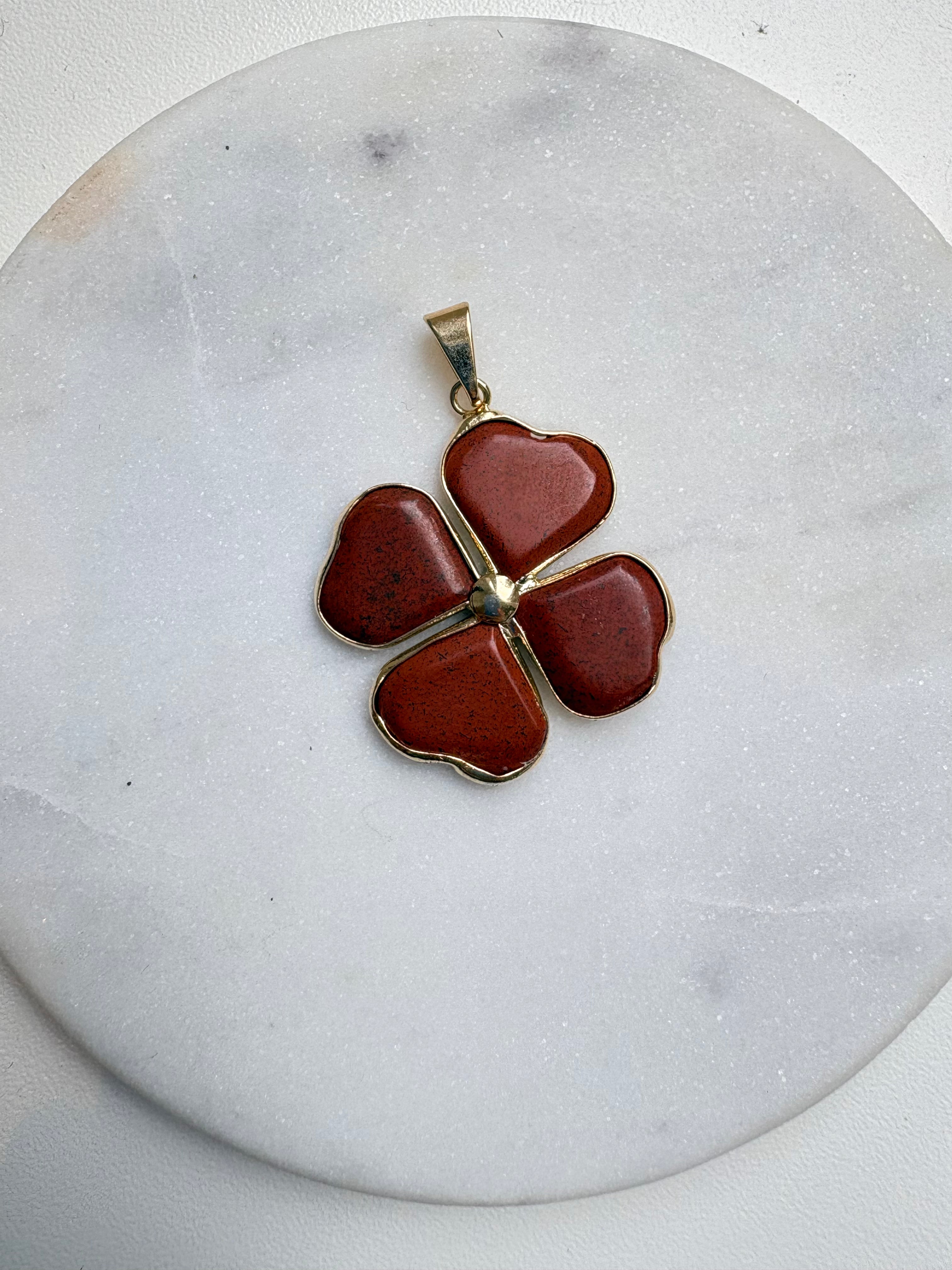 Lucky Leaf - Pendants - Various Stones