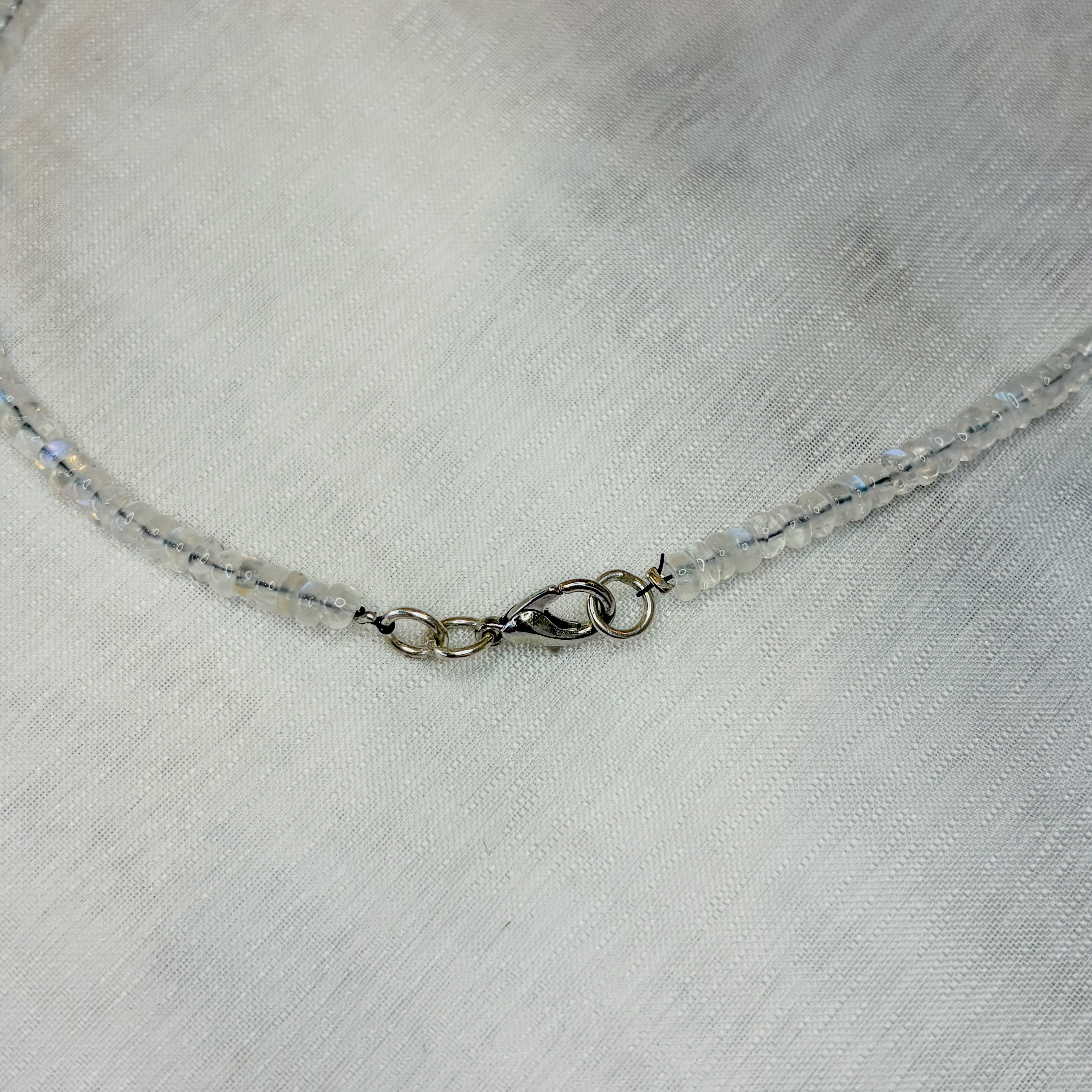 Moonstone Beaded Necklace