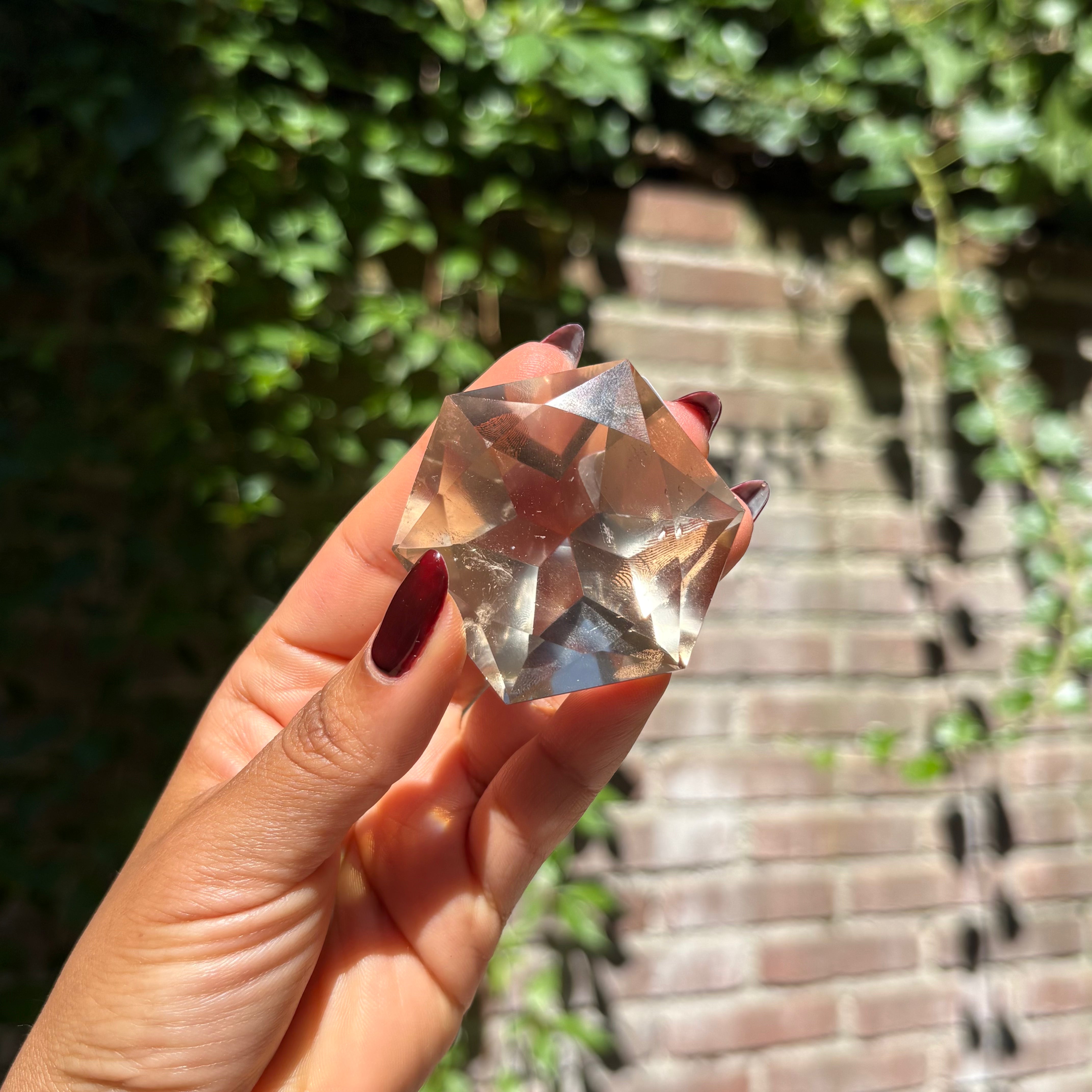 Round Brilliant Cut Citrine - Crystal