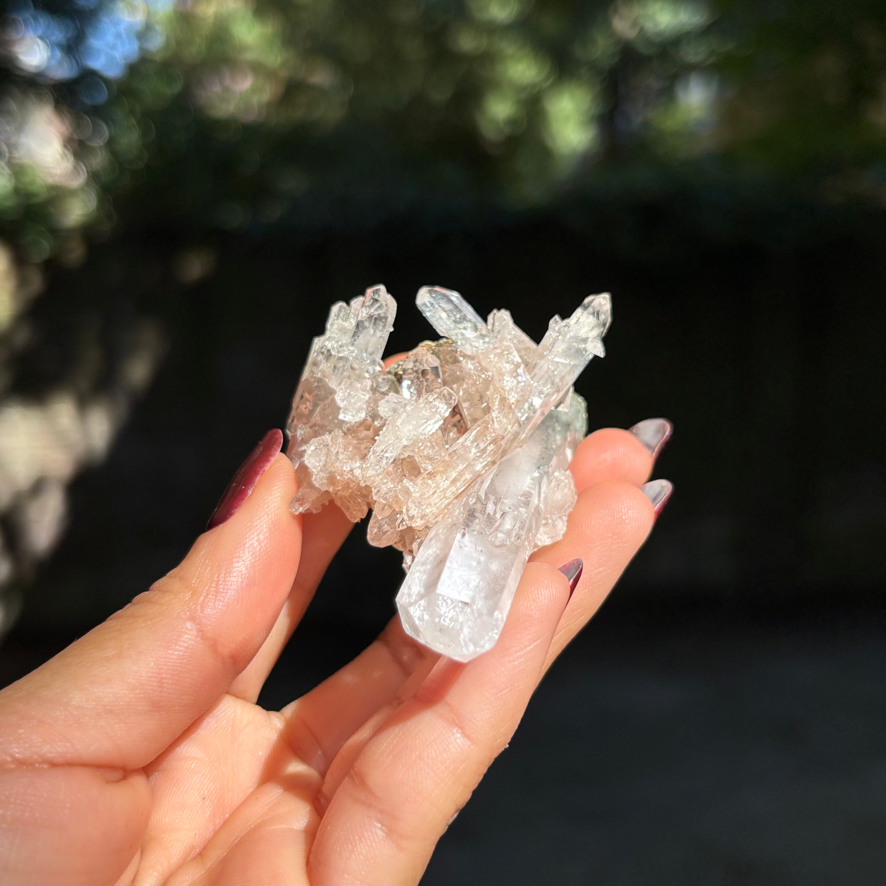 Pink Lithium Druzy - Crystal