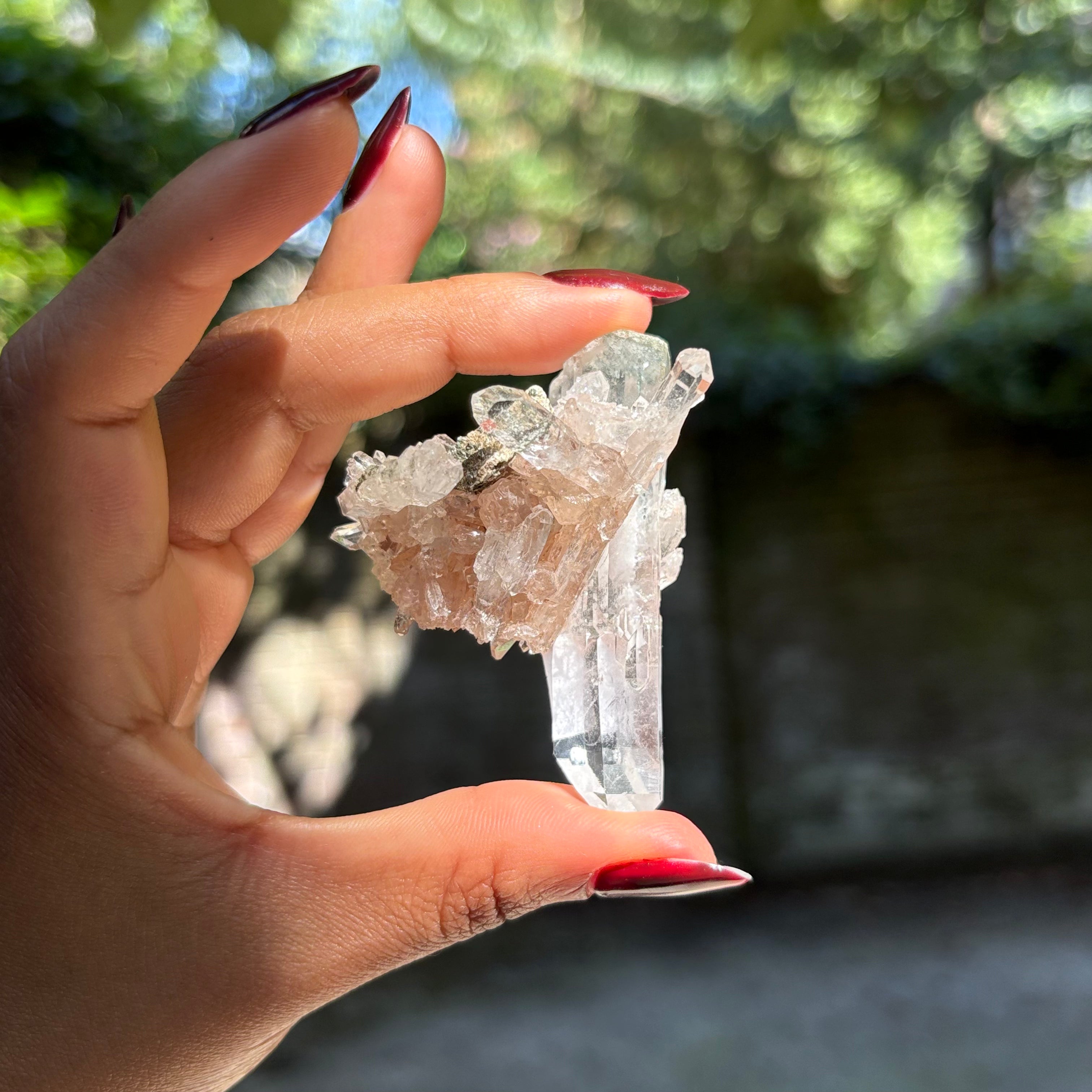 Pink Lithium Druzy - Crystal