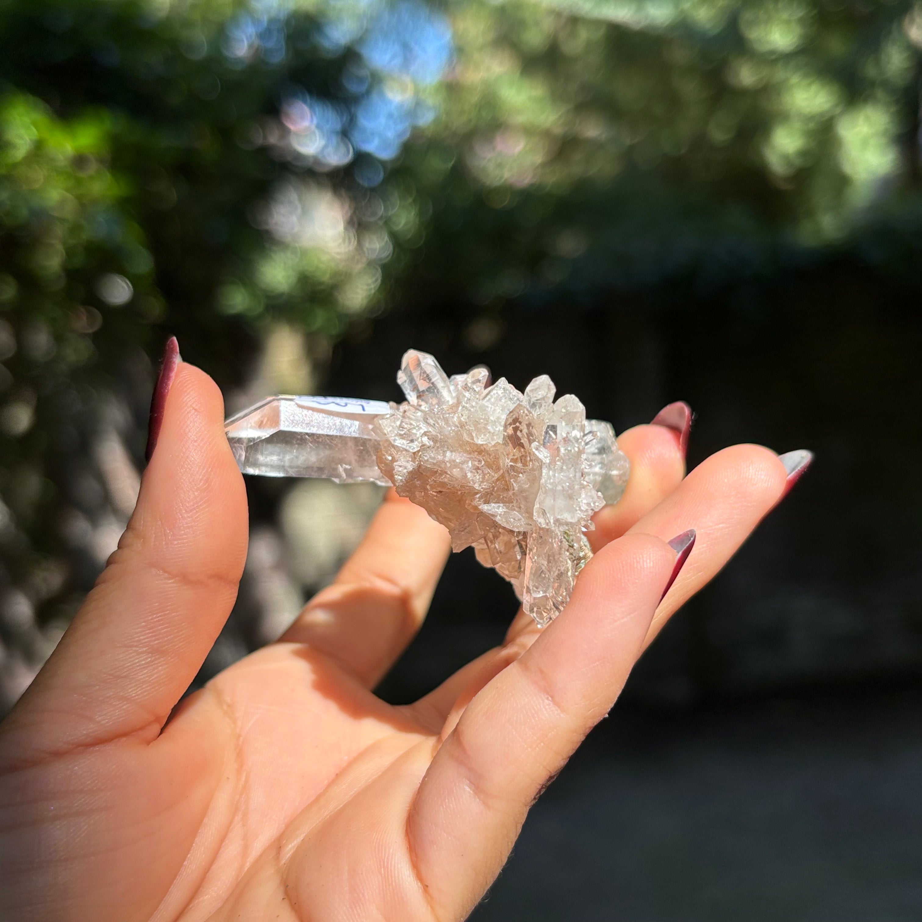 Pink Lithium Druzy - Crystal