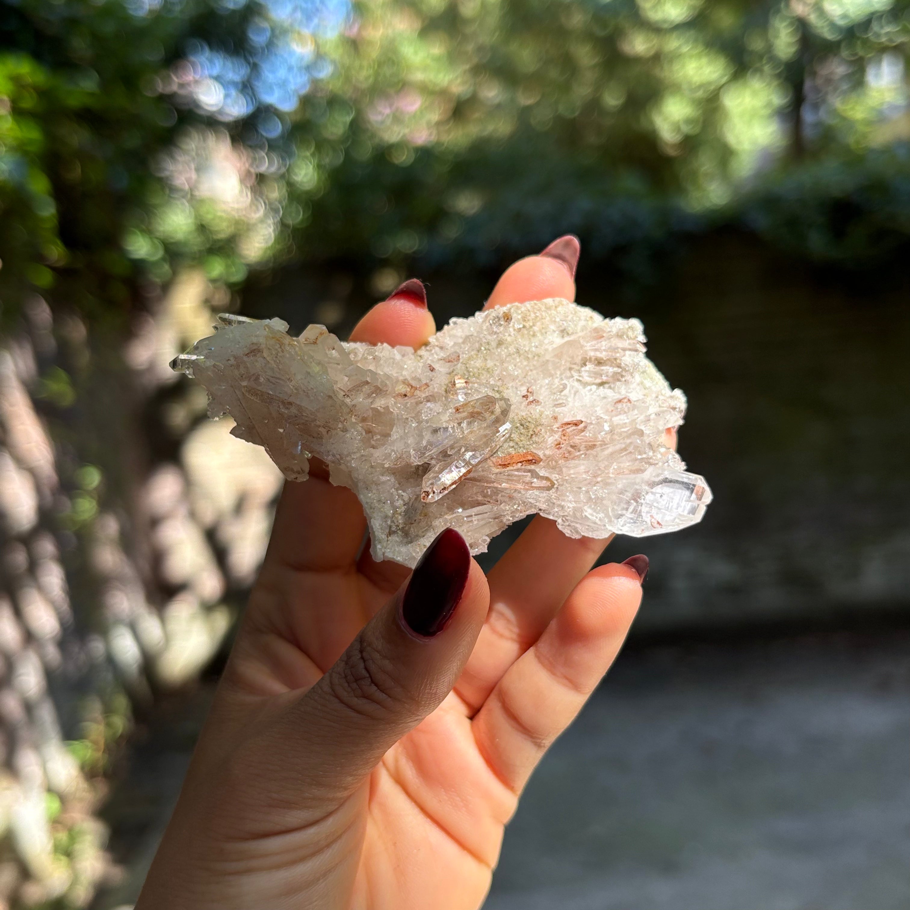 Pink Lithium Druzy - Crystal