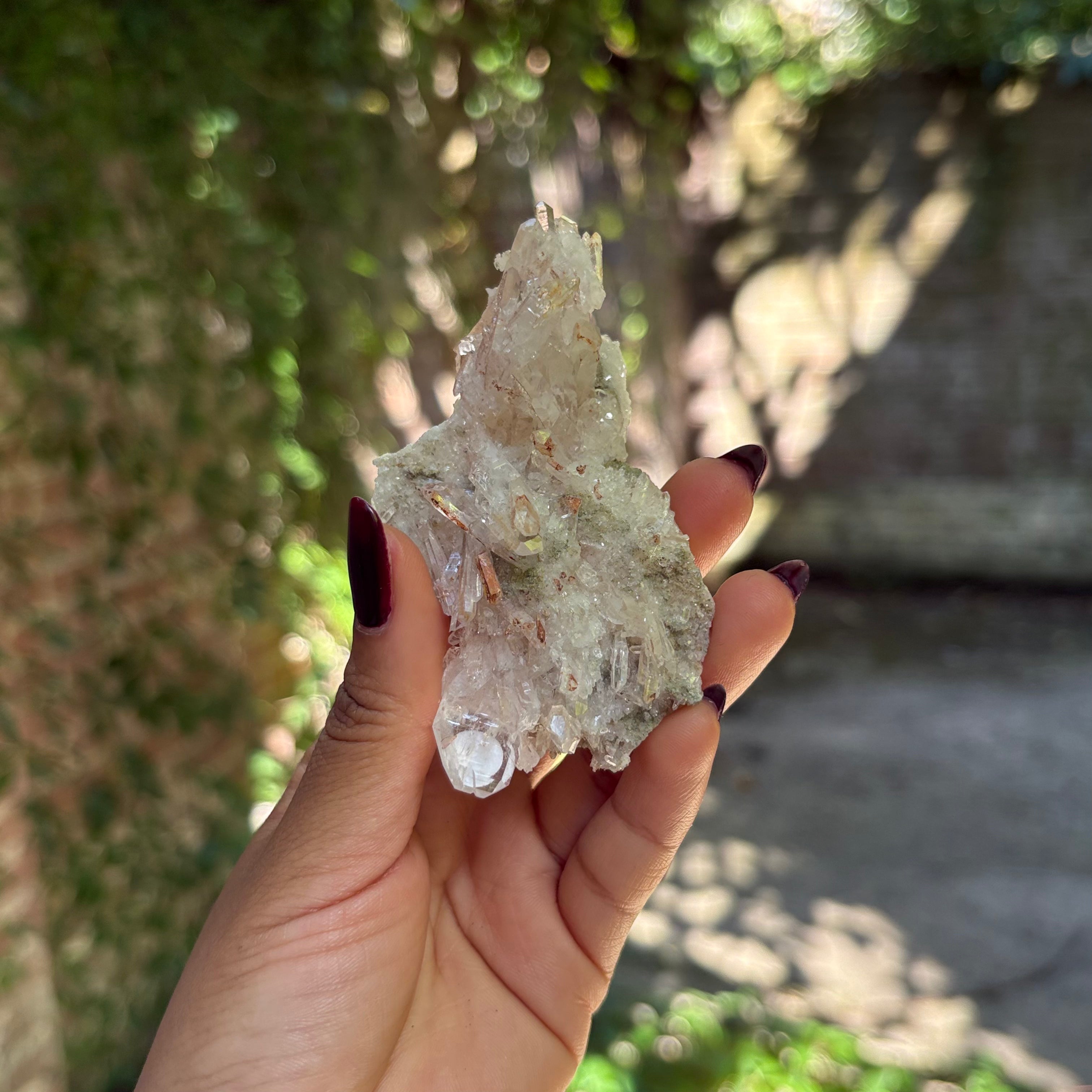 Pink Lithium Druzy - Crystal