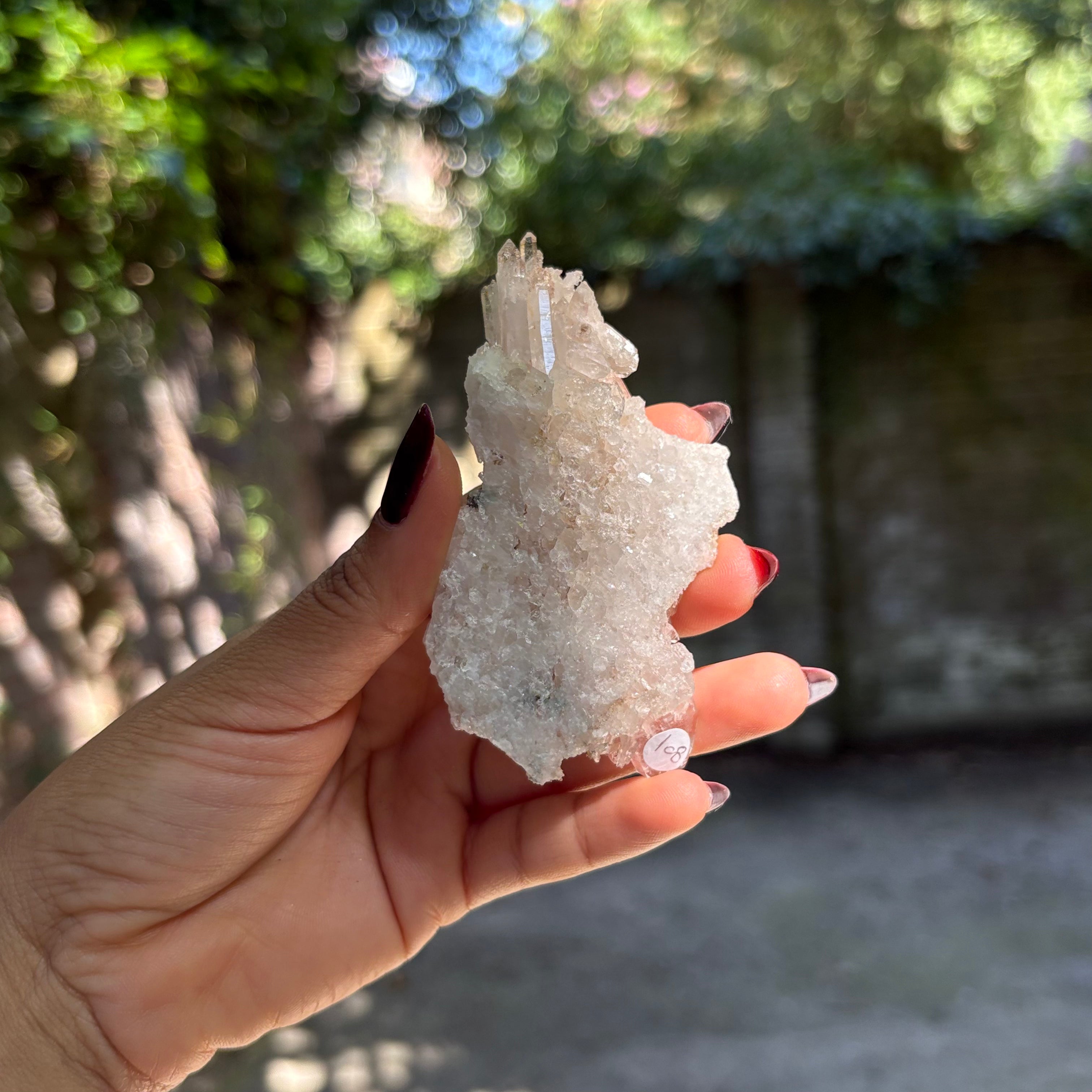 Pink Lithium Druzy - Crystal