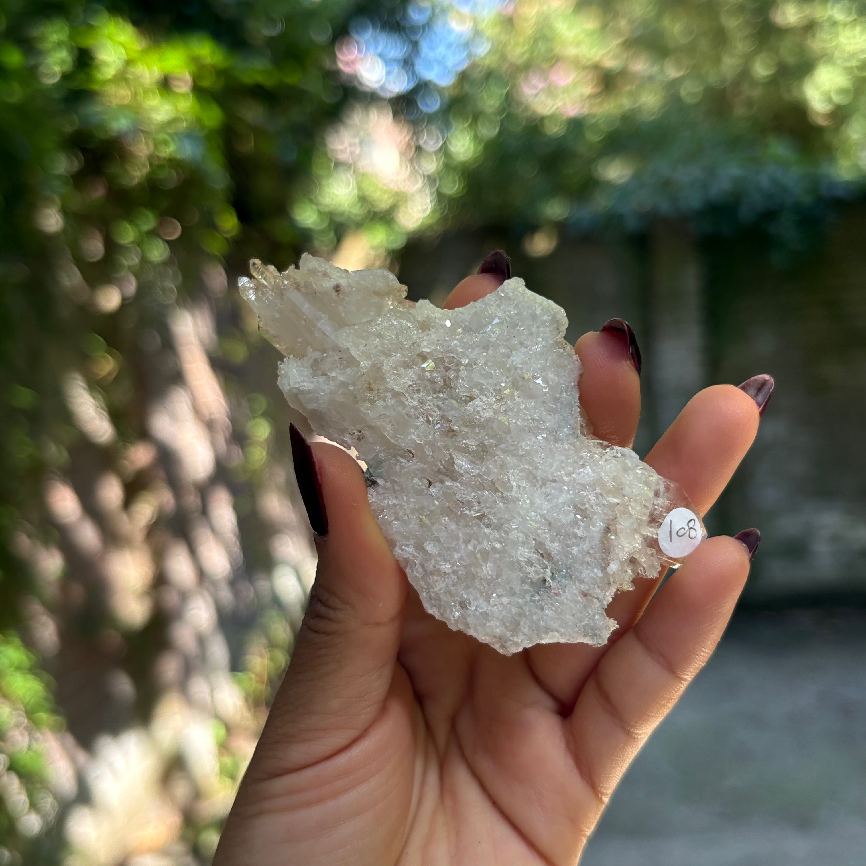 Pink Lithium Druzy - Crystal