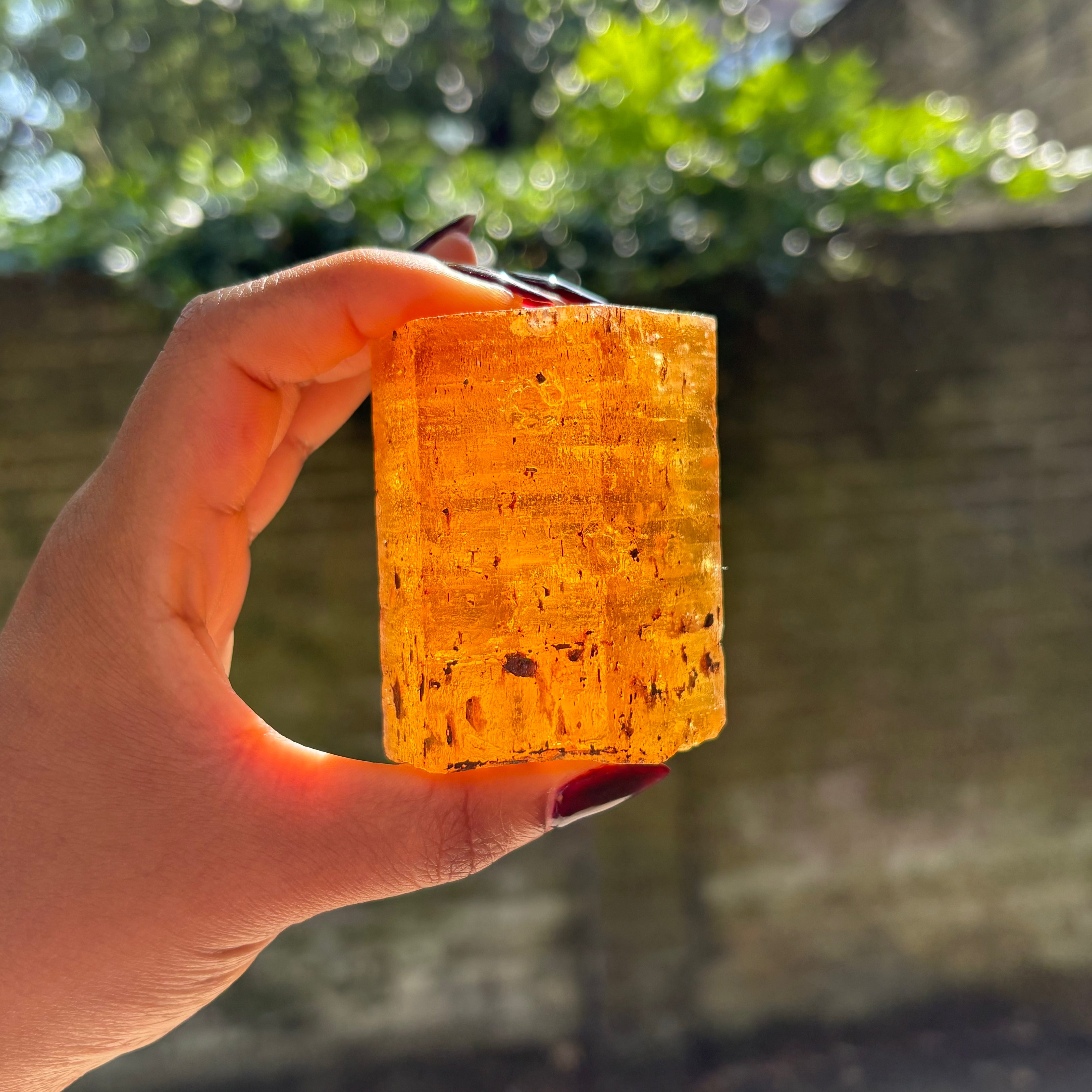 Extraordinary Collector's Heliodor – Natural Termination & Intense Color