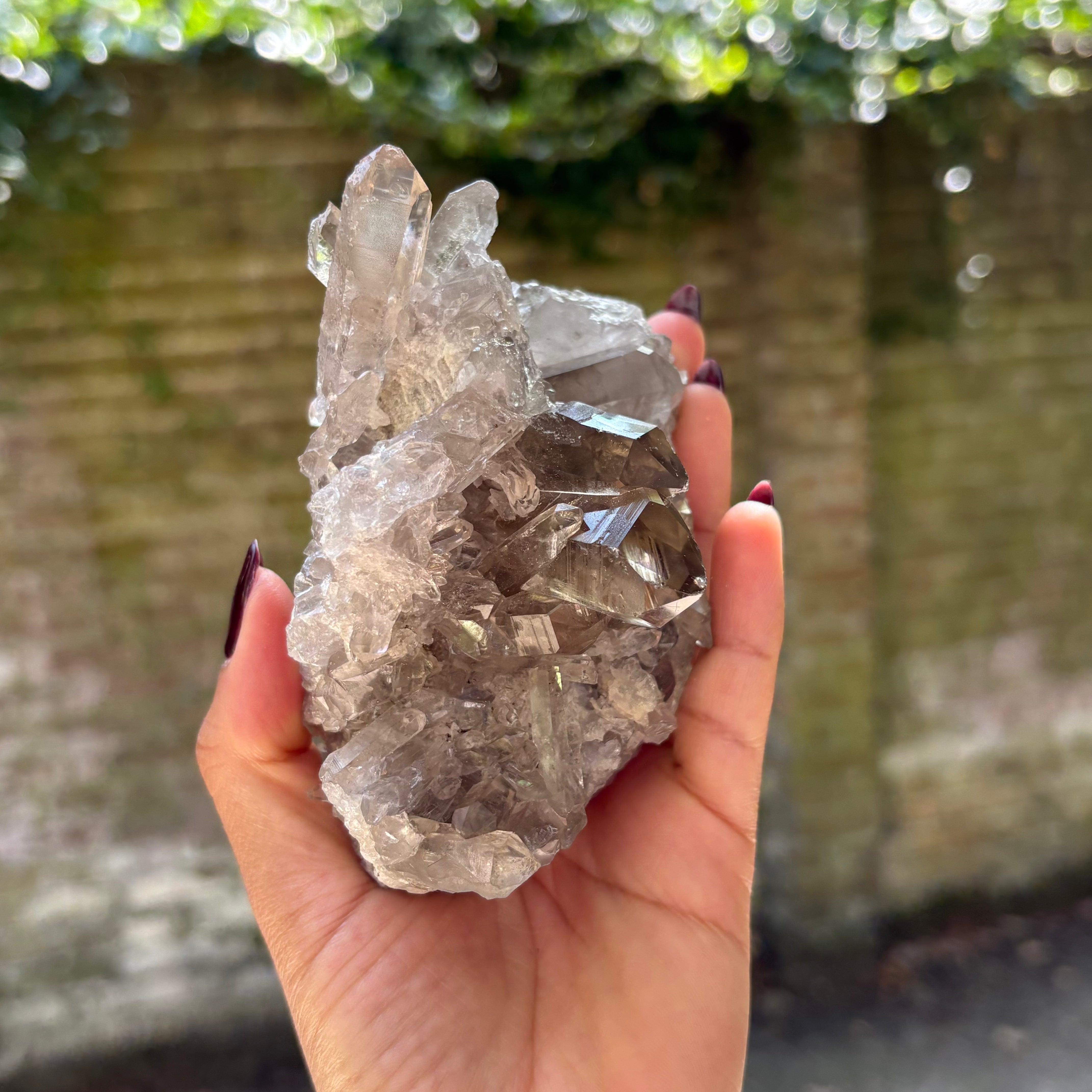 Smoky Quartz Cluster - Crystal