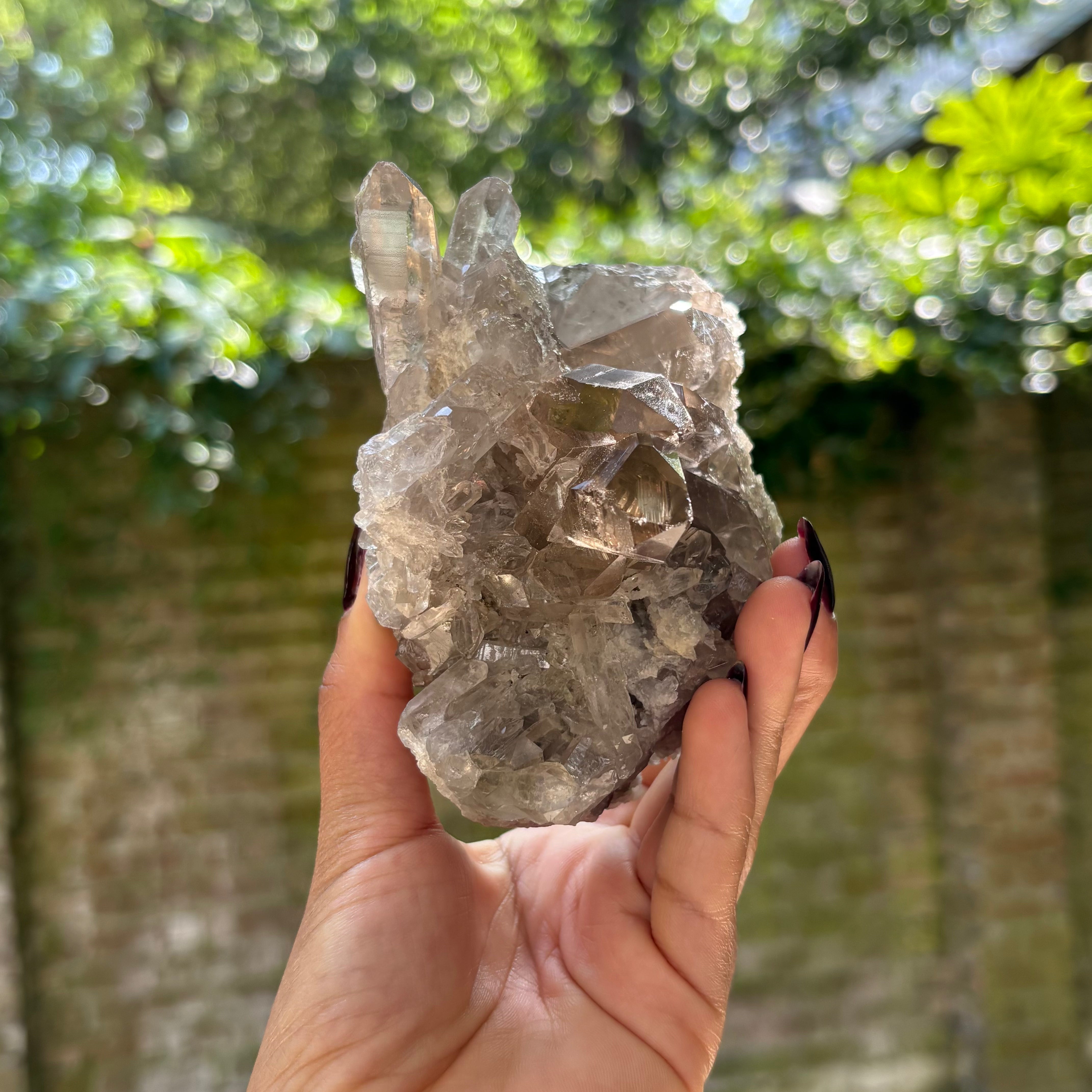 Smoky Quartz Cluster - Crystal