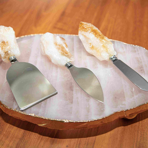 Citrine Cheese Set