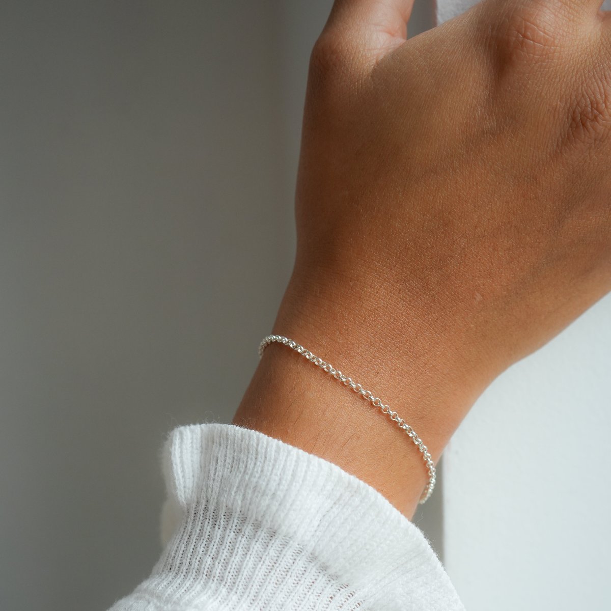 Cable Chain - Bracelet - Sterling Silver