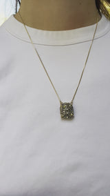 Necklace Pyrite - 18k Gold plated