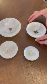 Selenite Schaal - Perfect om kristallen sieraden schoon te maken