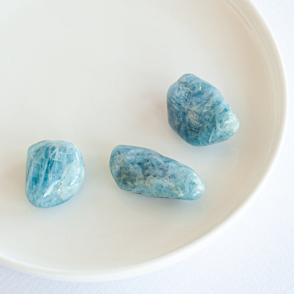 Aquamarine - Tumbled Stone