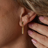 Droplet Earrings - 18k Gold Plated