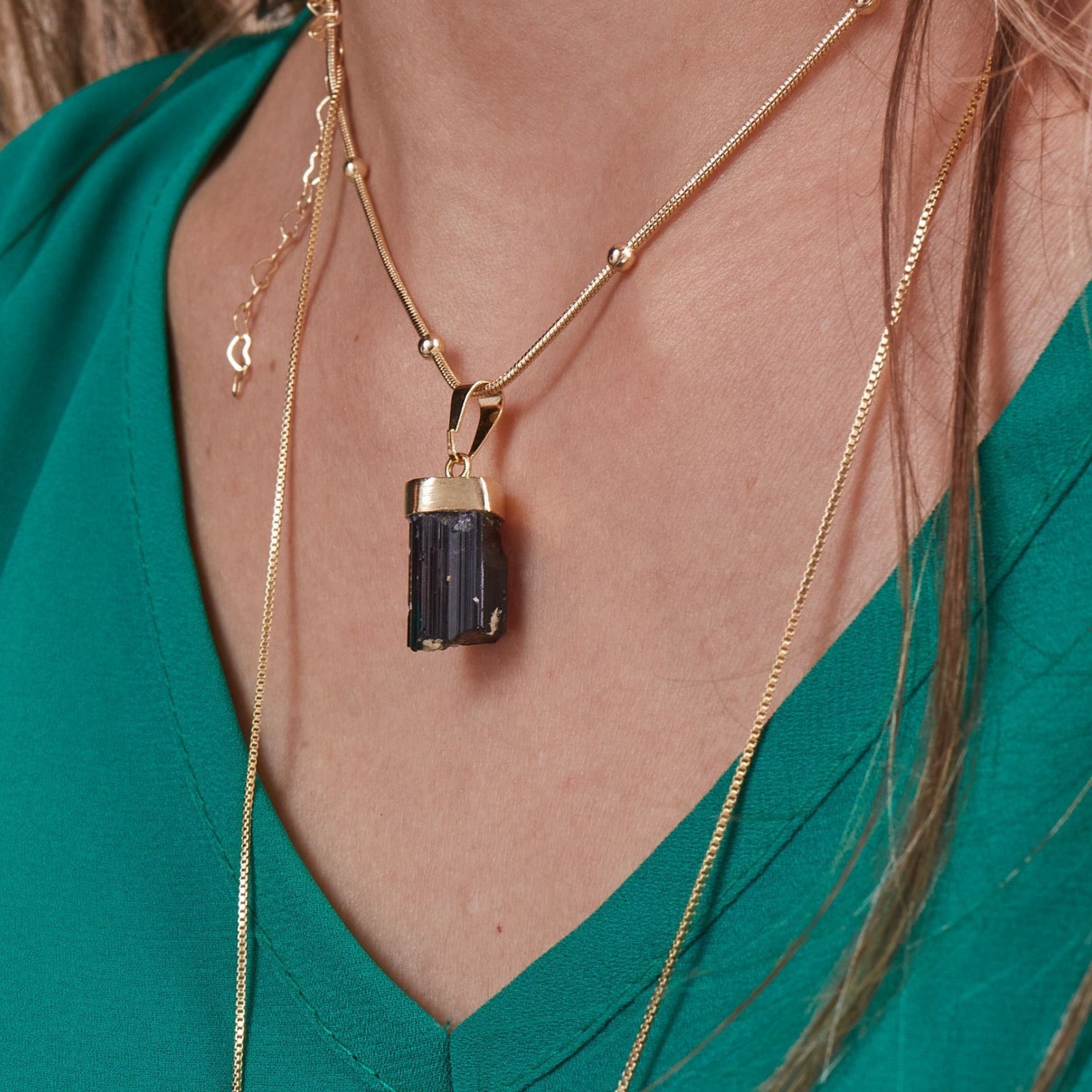 Black Tourmaline Choker 
