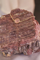 Verstelbare Armband met Natuurlijke Steen (diverse stenen)