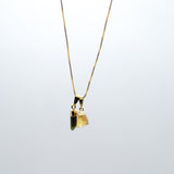 Citrine and Green Tourmaline - Necklace