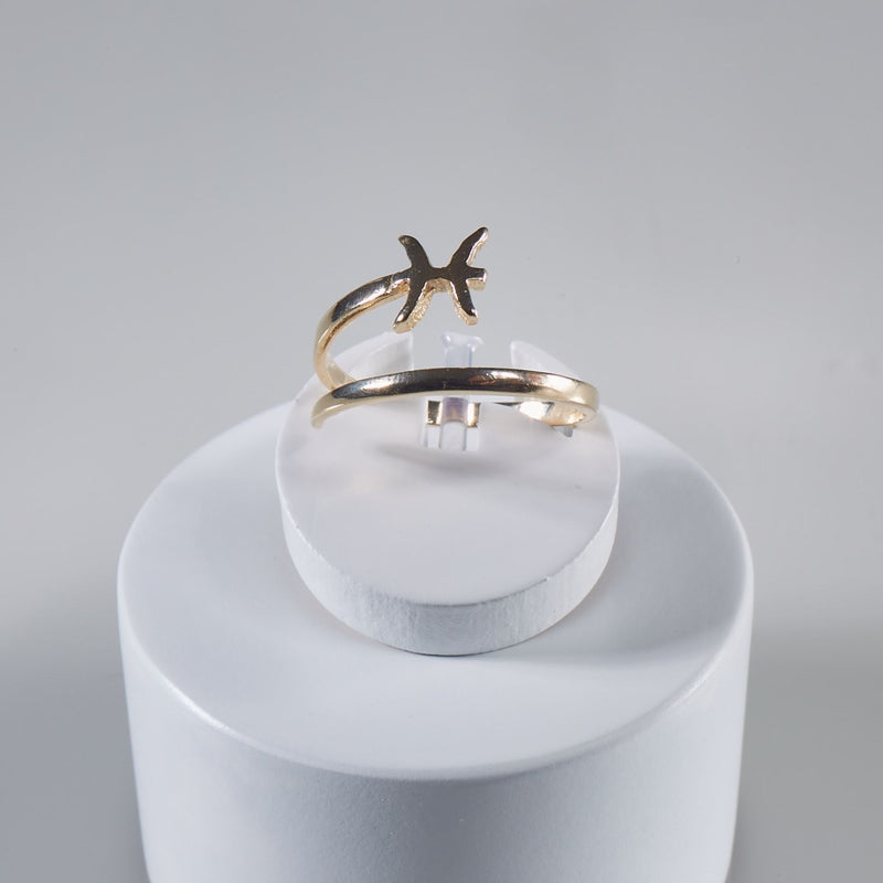 Zodiac Sign Rings - 18k Gold Plated