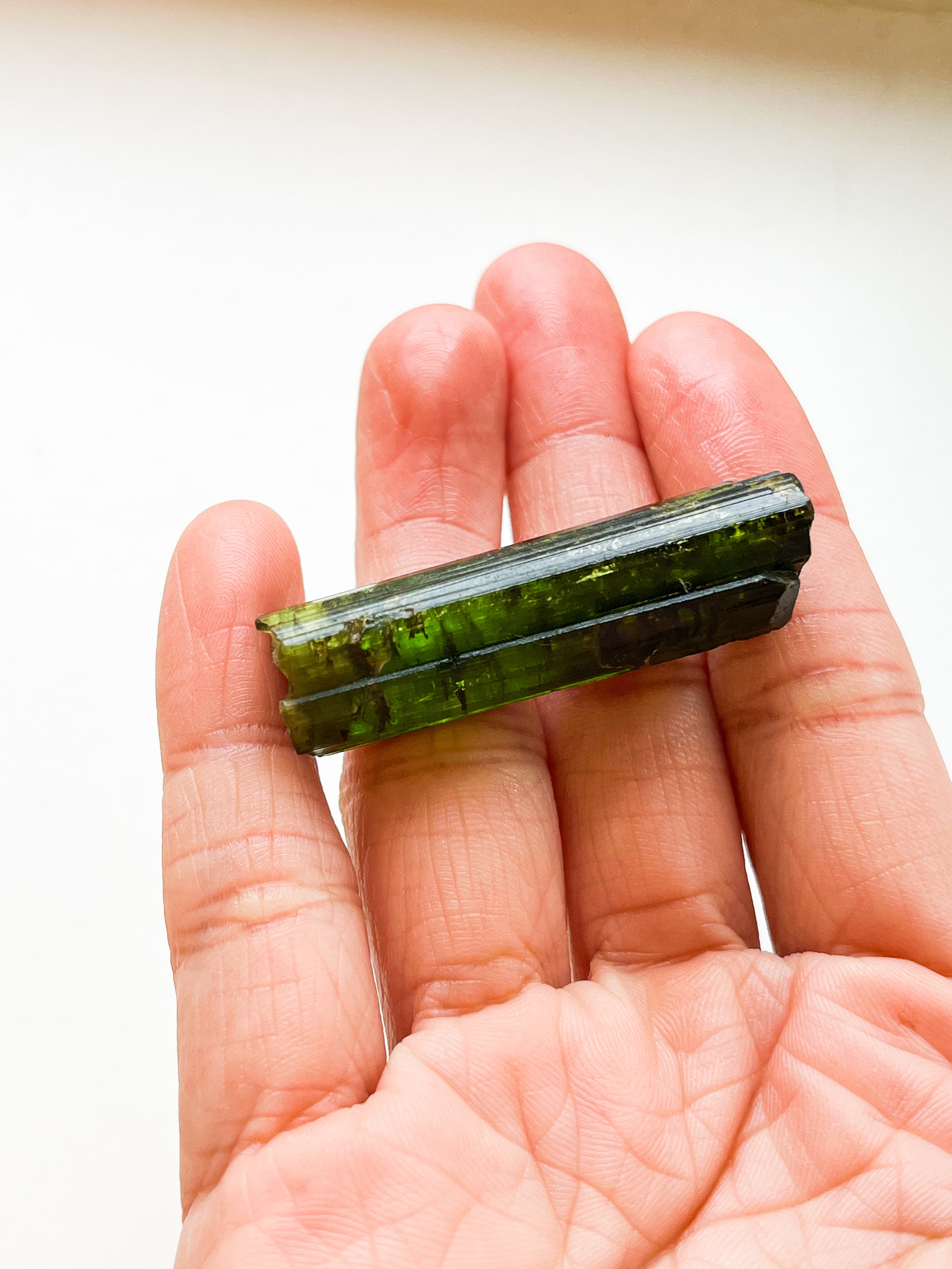 Green Tourmaline Specimen