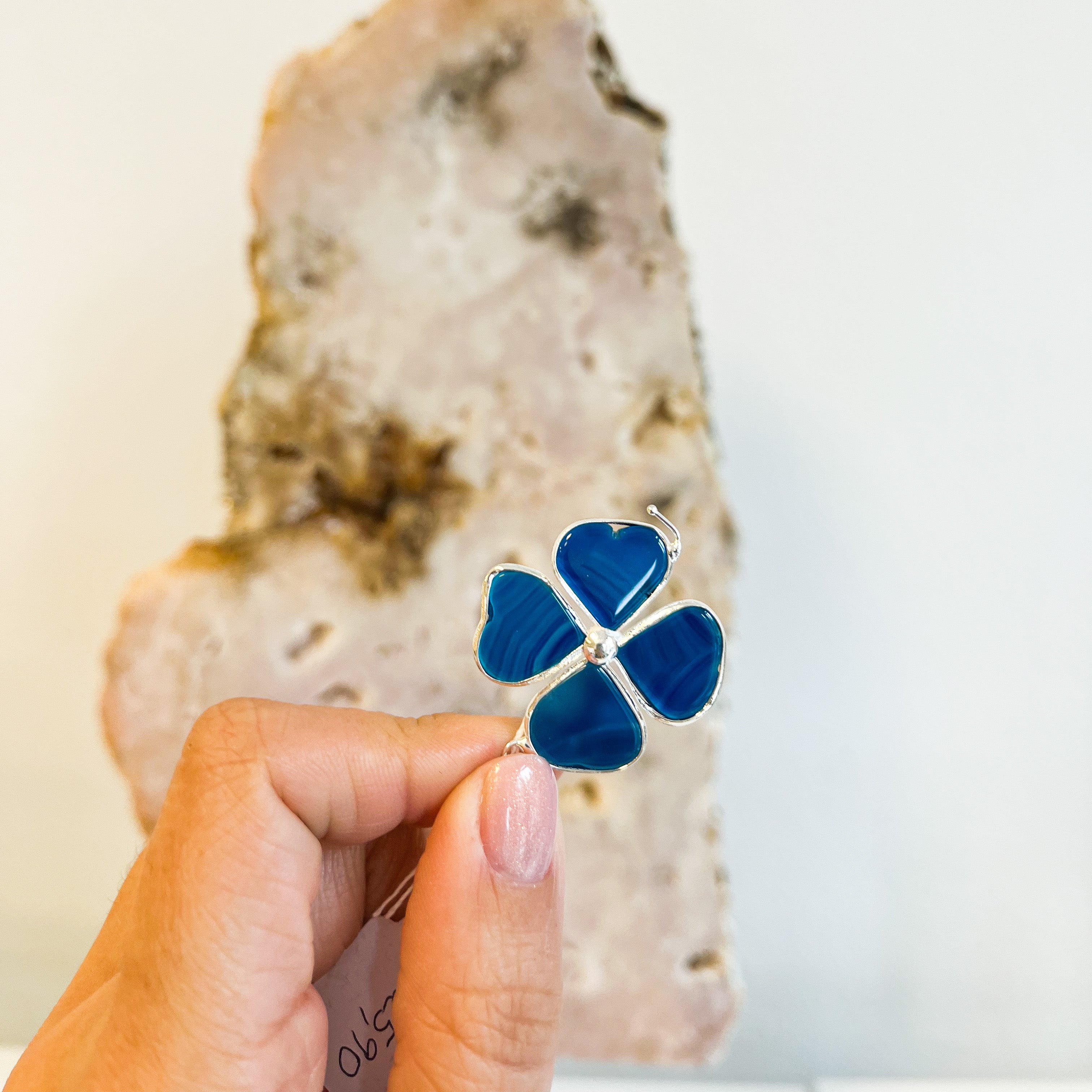 4 Leaves Clover Pendants - Silver Plated