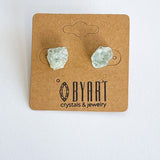 Raw Stones Earrings - Several Stones Available