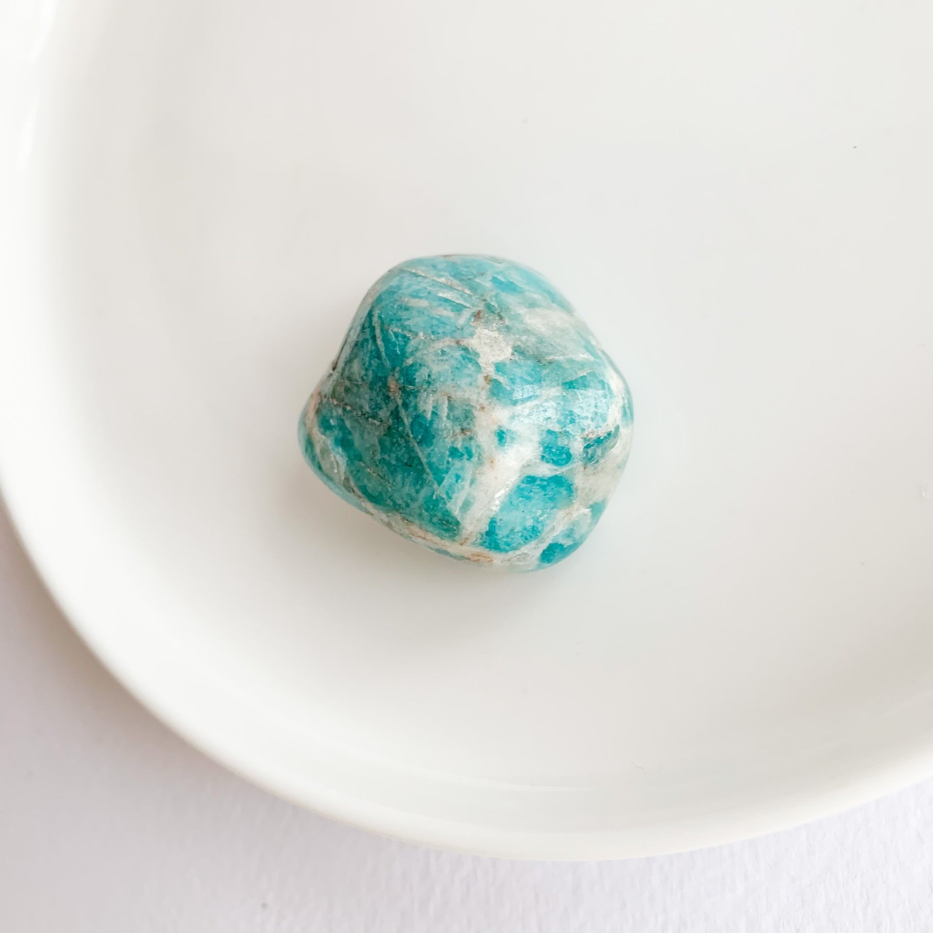 Amazonite Tumbled Stone - Crystal